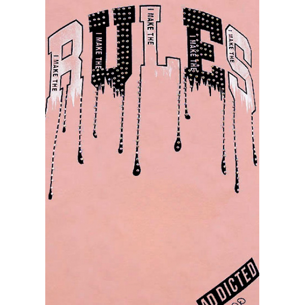 12-8110806-4 "Rules" Туника для девочки, 8-11 лет, пперсиковый