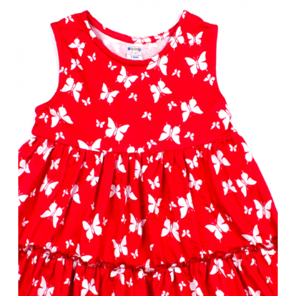 20-115906 "Butterfly on a Red" ÐлаÑÑе Ð´Ð»Ñ Ð´ÐµÐ²Ð¾Ñки, 2-5 леÑ