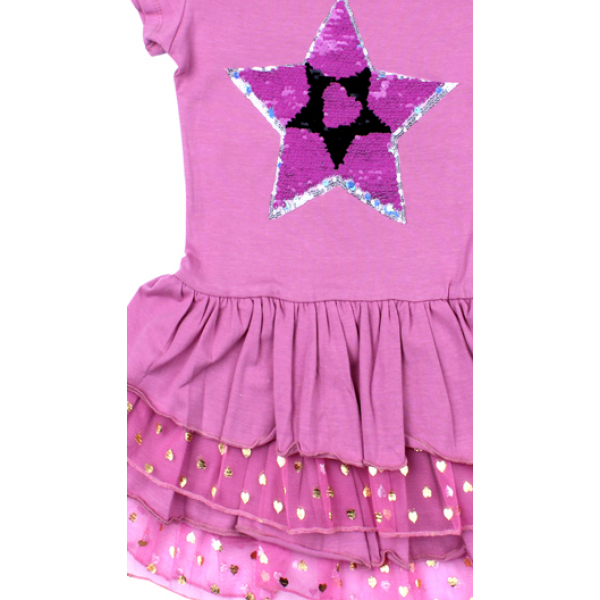 20-117704 "STAR" ÐлаÑÑе Ð´Ð»Ñ Ð´ÐµÐ²Ð¾Ñки, 5-8 леÑ, лиловÑй