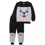 20-10591-2 Костюм для мальчика, 2-5 лет, черный 20-10591-2 Костюм для мальчика, 2-5 лет, черный