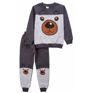 20-10591-4 Костюм для мальчика, 2-5 лет, графитовый 20-10591-4 Костюм для мальчика, 2-5 лет, графитовый