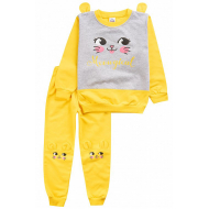 20-10592-1 Костюм для девочки, 2-5 лет, желтый 20-10592-1 Костюм для девочки, 2-5 лет, желтый