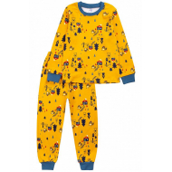 20-15491-2 Пижама для мальчика, 2-5 лет, горчичный 20-15491-2 Пижама для мальчика, 2-5 лет, горчичный
