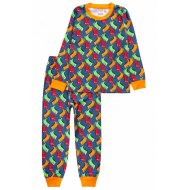 20-15491-4 Пижама для мальчика, 2-5 лет, джинсовый 20-15491-4 Пижама для мальчика, 2-5 лет, джинсовый