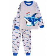 20-977-5 Пижама для мальчика, 3-7 лет, меланж 20-977-5 Пижама для мальчика, 3-7 лет, меланж