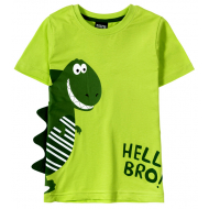 12-360101-3 "Reptile" Футболка для мальчика, 3-6 лет, олива 12-360101-3 "Reptile" Футболка для мальчика, 3-6 лет, олива