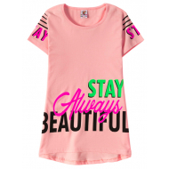 12-91269-3 "Beautiful" Футболка для девочки, 9-12 лет, розовый 12-91269-3 "Beautiful" Футболка для девочки, 9-12 лет, розовый