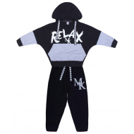 20-10481 "Relax" Костюм для мальчика, 3-7 лет, серый 20-10481 "Relax" Костюм для мальчика, 3-7 лет, серый