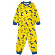 20-300011 Пижама для мальчика, кулир, 2-6 лет, желтый 20-300011 Пижама для мальчика, кулир, 2-6 лет, желтый