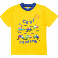 20-001106 Футболка для мальчика, 1-4 года, желтый 20-001106 Футболка для мальчика, 1-4 года, желтый