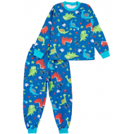 20-921103 Пижама для мальчика, начес, 2-6 лет, электрик 20-921103 Пижама для мальчика, начес, 2-6 лет, электрик