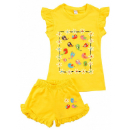 20-004209 Костюм для девочки, 1-4 года, желтый 20-004209 Костюм для девочки, 1-4 года, желтый