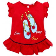 020-11965 "Балерина" Кофта для девочки, 2-6 лет, красный 020-11965 "Балерина" Кофта для девочки, 2-6 лет, красный