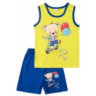 20-12051 Костюм для мальчика, 2-5 лет, салатовый 20-12051 Костюм для мальчика, 2-5 лет, салатовый
