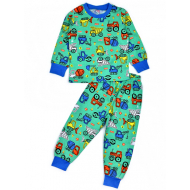 20-30011 Пижама для мальчика, 2-6 лет, салатовый 20-30011 Пижама для мальчика, 2-6 лет, салатовый