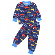 20-30013 Пижама для мальчика, 2-6 лет, синий 20-30013 Пижама для мальчика, 2-6 лет, синий