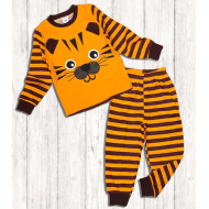 20-9772 "Тигр" Пижама для мальчика, 3-7 лет, коричневый 20-9772 "Тигр" Пижама для мальчика, 3-7 лет, коричневый