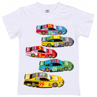 D20-480102 Футболка для мальчика, 4-8 лет, белый D20-480102 Футболка для мальчика, 4-8 лет, белый