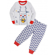 11-258159 Пижама для мальчика, 2-5 лет, красный 11-258159 Пижама для мальчика, 2-5 лет, красный