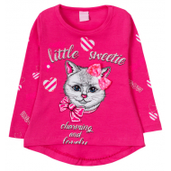 12-360809-2 Туника для девочки, 3-6 лет, малиновый 12-360809-2 Туника для девочки, 3-6 лет, малиновый