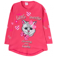12-360809-4 Туника для девочки, 3-6 лет, красный 12-360809-4 Туника для девочки, 3-6 лет, красный