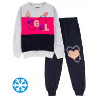 12-6988201-1 "Angel" Костюм для девочки, 6-9 лет, селанж 12-6988201-1 "Angel" Костюм для девочки, 6-9 лет, селанж