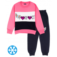 12-6988202-1 "Perfect" Костюм для девочки, 6-9 лет, малиновый 12-6988202-1 "Perfect" Костюм для девочки, 6-9 лет, малиновый