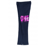 12-913601-2 "One" Лосины для девочки, 9-13 лет, синяя ночь 12-913601-2 "One" Лосины для девочки, 9-13 лет, синяя ночь