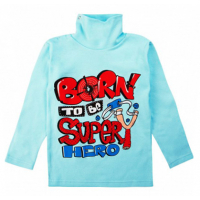 20-007106 "Born" Водолазка для мальчика, 1-4 года, ментоловый 20-007106 "Born" Водолазка для мальчика, 1-4 года, ментоловый