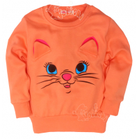 20-122224D "Pretty Muzzle" Джемпер для девочки, 2-5 лет, коралловый 20-122224D "Pretty Muzzle" Джемпер для девочки, 2-5 лет, коралловый