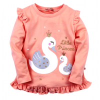 20-124902 Кофта для девочки, 2-5 лет, коралловый 20-124902 Кофта для девочки, 2-5 лет, коралловый