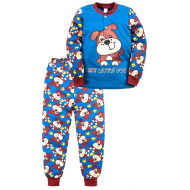 20-125112 "Dog" Пижама утепленная для мальчика, 2-6 лет, т. синий 20-125112 "Dog" Пижама утепленная для мальчика, 2-6 лет, т. синий