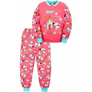 20-125122 "Sweet Home" Пижама утепленная для девочки, 2-6 лет, розовый 20-125122 "Sweet Home" Пижама утепленная для девочки, 2-6 лет, розовый