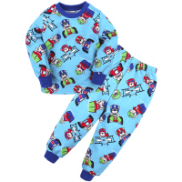 20-92104 "Гонки" Пижама с начесом, 2-6 лет 20-92104 "Гонки" Пижама с начесом, 2-6 лет
