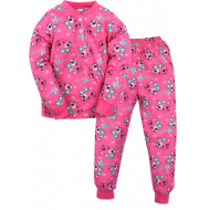 20-300101 Пижама для девочки, 2-6 лет, малиновый 20-300101 Пижама для девочки, 2-6 лет, малиновый