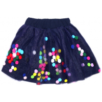 20-4393 Юбка из фатина, 2-6 лет, синяя ночь 20-4393 Юбка из фатина, 2-6 лет, синяя ночь