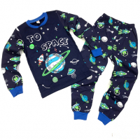 20-95513 "Space" Пижама утепленная для мальчика, 7-10 лет 20-95513 "Space" Пижама утепленная для мальчика, 7-10 лет