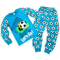 20-95515 "Football" Пижама утепленная для мальчика, 7-10 лет 20-95515 "Football" Пижама утепленная для мальчика, 7-10 лет