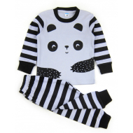 11-148153 "Safari panda" Пижама для мальчика, 1-4 года, серый 11-148153 "Safari panda" Пижама для мальчика, 1-4 года, серый
