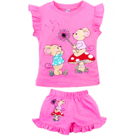 20-00122 "Little Mouse", костюм для девочки, 1-4 года, розовый 20-00122 "Little Mouse", костюм для девочки, 1-4 года, розовый