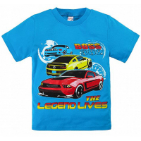 20-102108 "Boss" Футболка для мальчика, 4-8 лет, бирюзовый 20-102108 "Boss" Футболка для мальчика, 4-8 лет, бирюзовый