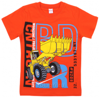 20-102123 "Workzone" Футболка для мальчика, 4-8 лет, оранжевый 20-102123 "Workzone" Футболка для мальчика, 4-8 лет, оранжевый
