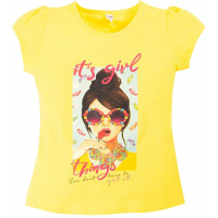 20-103207 "Girl" Футболка, 8-12 лет, желтый 20-103207 "Girl" Футболка, 8-12 лет, желтый