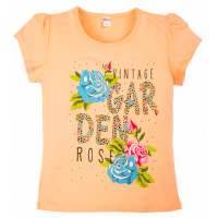 20-103208 "Vintage" Футболка, 8-12 лет, персиковый 20-103208 "Vintage" Футболка, 8-12 лет, персиковый