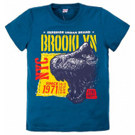 20-003-13 "Brooklyn" Футболка, 8-12 лет, синий 20-003-13 "Brooklyn" Футболка, 8-12 лет, синий
