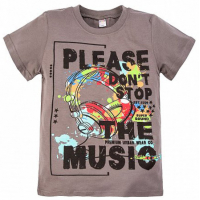 20-103112 "Music" Футболка, 8-12 лет, серый 20-103112 "Music" Футболка, 8-12 лет, серый