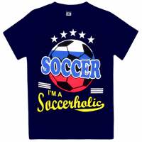 20-103117 "Soccer" Футболка, 8-12 лет, т-синий 20-103117 "Soccer" Футболка, 8-12 лет, т-синий