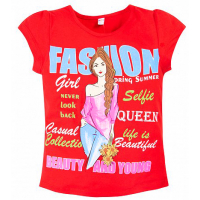 20-103202 "Fashion" Футболка, 8-12 лет, красный 20-103202 "Fashion" Футболка, 8-12 лет, красный