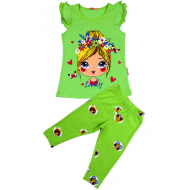 020-118005 Комплект с бриджами, 2-6 лет, салатовый 020-118005 Комплект с бриджами, 2-6 лет, салатовый