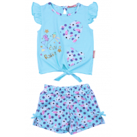 20-118502 Комплект для девочки, 2-5 лет, бирюзовый 20-118502 Комплект для девочки, 2-5 лет, бирюзовый